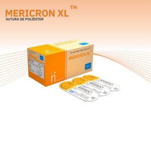 MERICRON XL™ – Sutura Inabsorvível de Poliéster